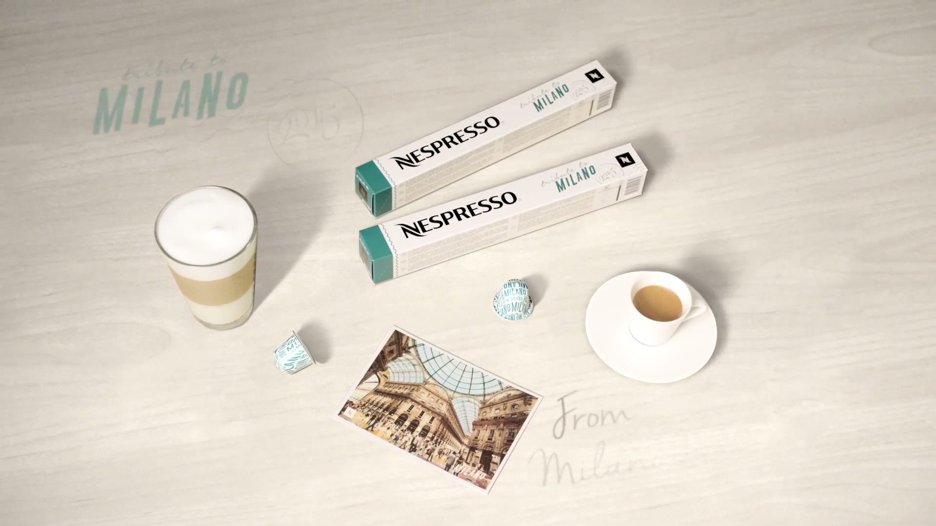 Publicité Nespresso — Milano & Palermo